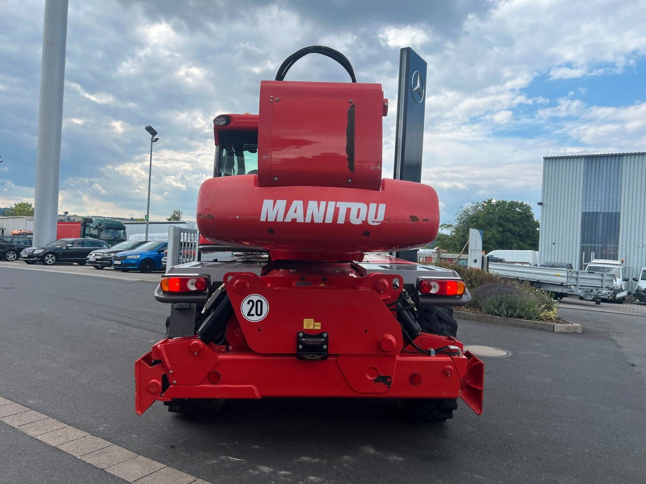 Manitou MRT 2550 + / nur 1.092h! / Gabel / Korb - Telescopic handler: picture 4 Manitou MRT 2550 + / nur 1.092h! / Gabel / Korb - Telescopic handler: picture 4