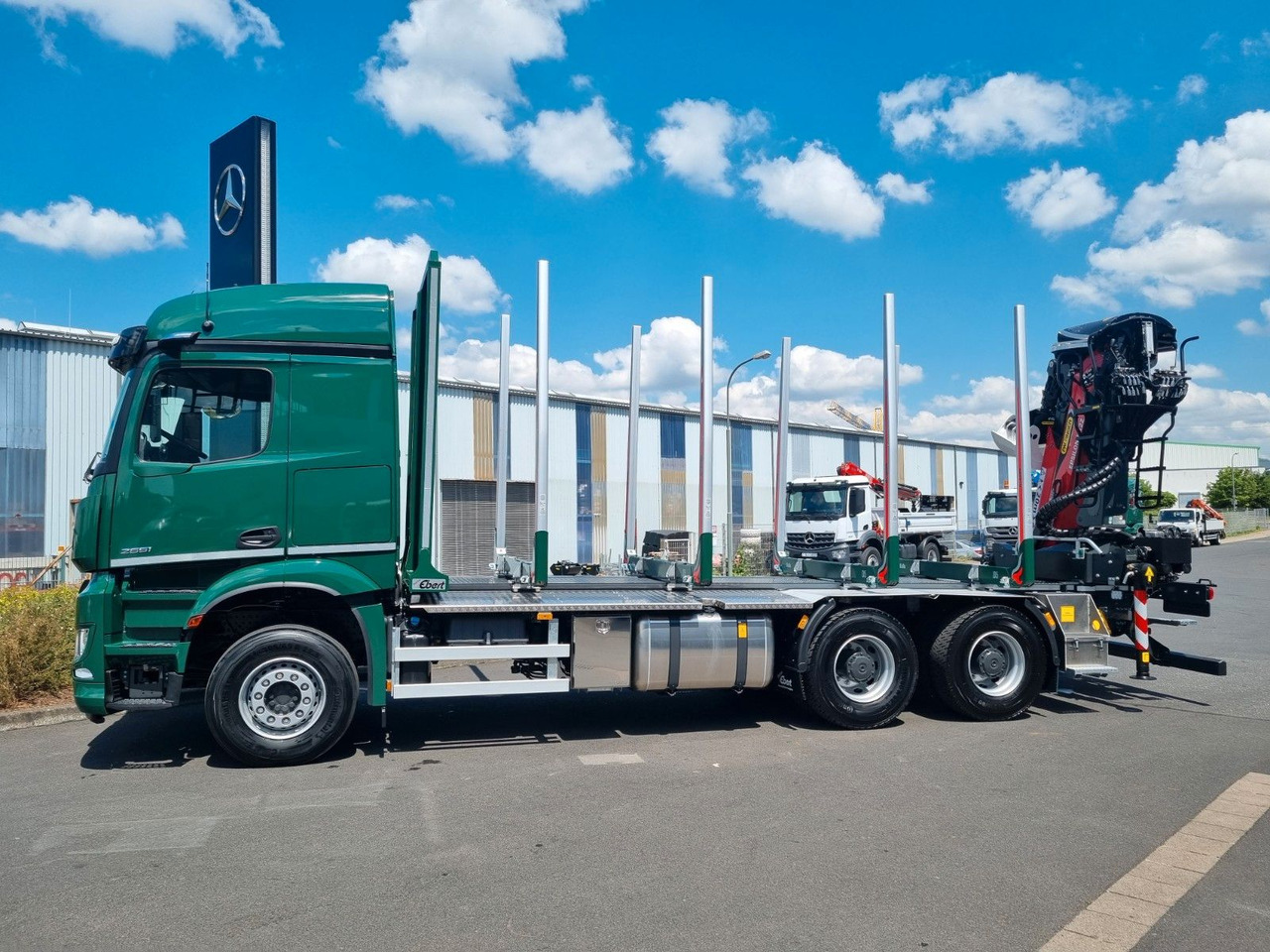 Mercedes-Benz Arocs 2651L 6x4 Palfinger-EPSILON Y Crane M12Z91 - Log truck, Crane truck: picture 5 Mercedes-Benz Arocs 2651L 6x4 Palfinger-EPSILON Y Crane M12Z91 - Log truck, Crane truck: picture 5