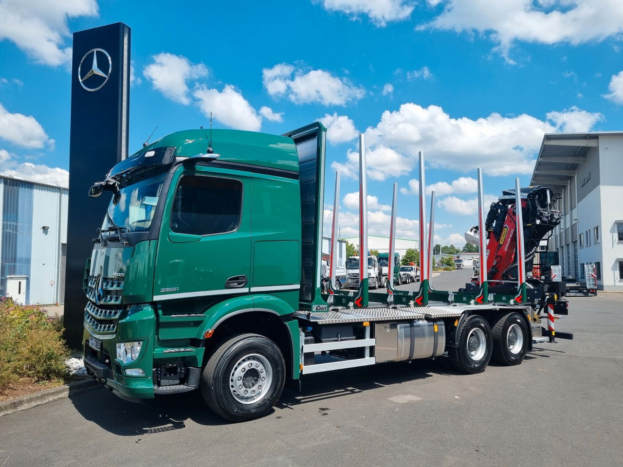 Mercedes-Benz Arocs 2651L 6x4 Palfinger-EPSILON Y Crane M12Z91 - Log truck, Crane truck: picture 3 Mercedes-Benz Arocs 2651L 6x4 Palfinger-EPSILON Y Crane M12Z91 - Log truck, Crane truck: picture 3
