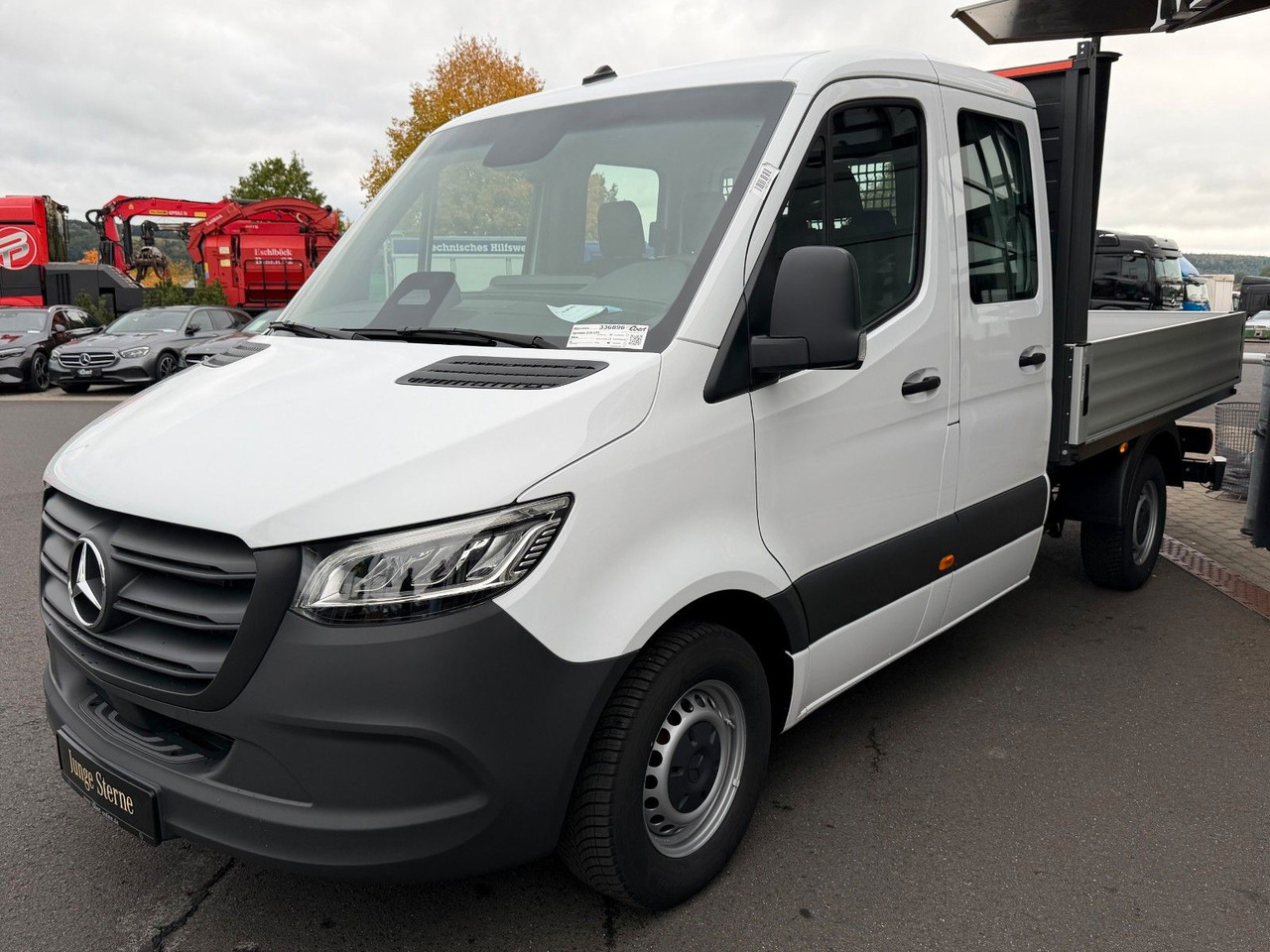 Mercedes-Benz Sprinter 319 CDI 3665 DoKa AHK Klima LED - Flatbed van, Combi van: picture 3 Mercedes-Benz Sprinter 319 CDI 3665 DoKa AHK Klima LED - Flatbed van, Combi van: picture 3