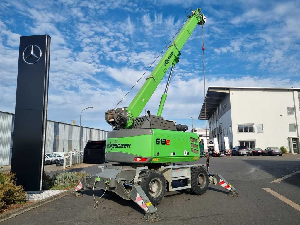 Waste/ Industry handler Sennebogen 613 E / Funk / hochfahrbare Kabine / nur 1.732h: picture 6