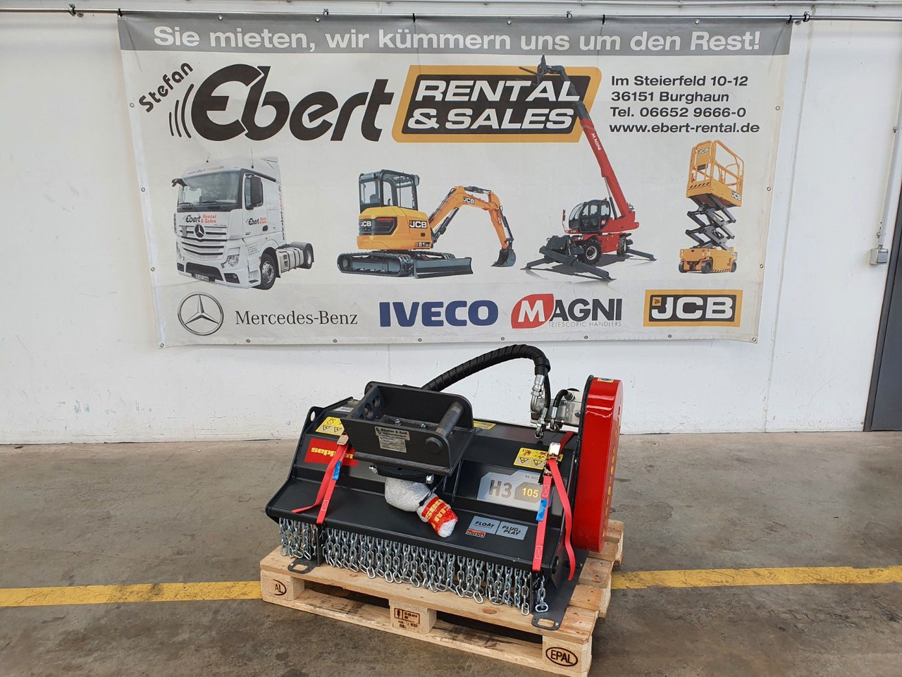 Seppi M. H3 105 / Schlegelmulcher 2-5to lagernd! - Flail mower: picture 1 Seppi M. H3 105 / Schlegelmulcher 2-5to lagernd! - Flail mower: picture 1