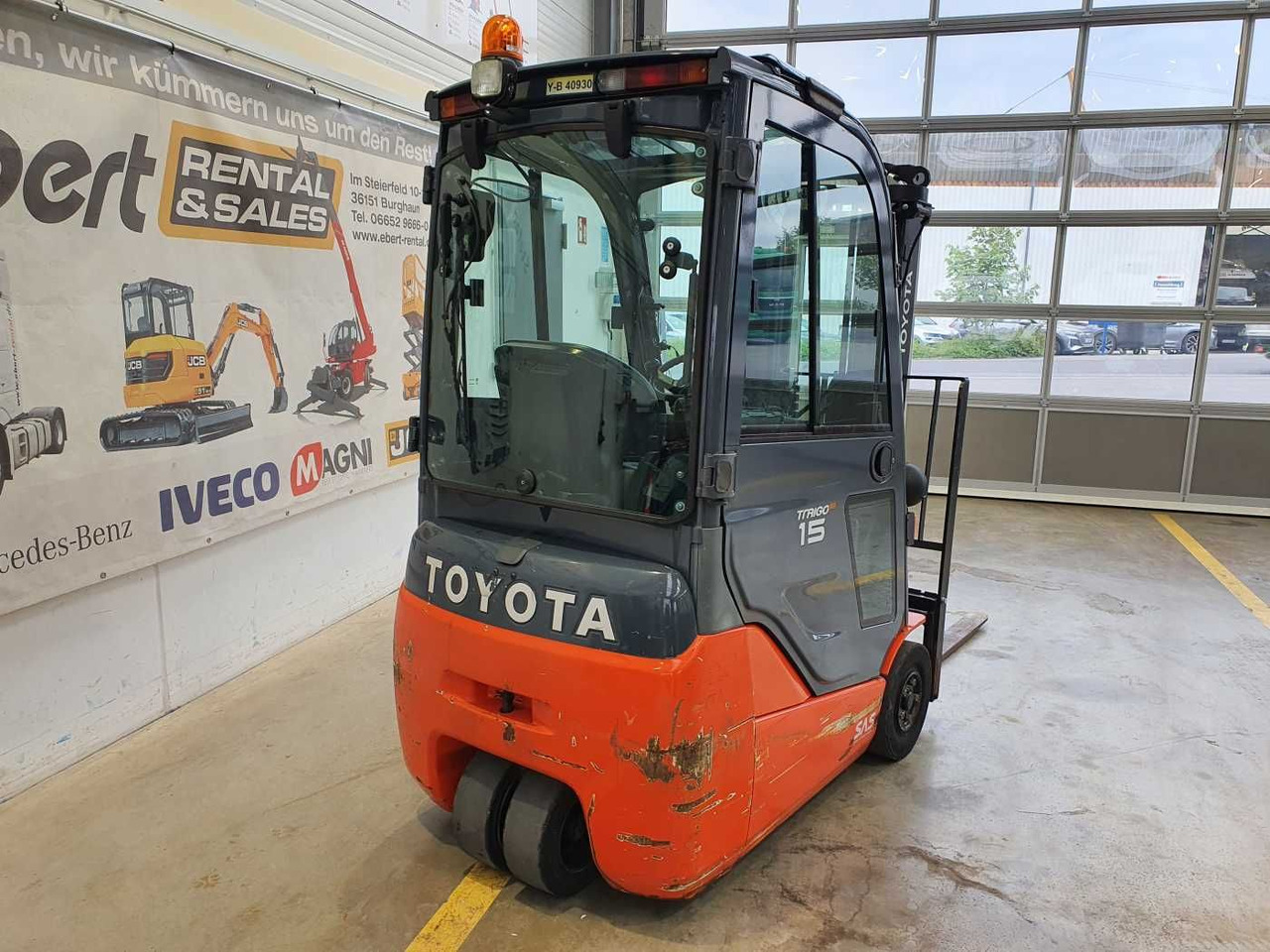 Toyota 8FBET15 / Batterie 07/2023 / HH: 4.3m! / 2.849h - Electric forklift: picture 4 Toyota 8FBET15 / Batterie 07/2023 / HH: 4.3m! / 2.849h - Electric forklift: picture 4