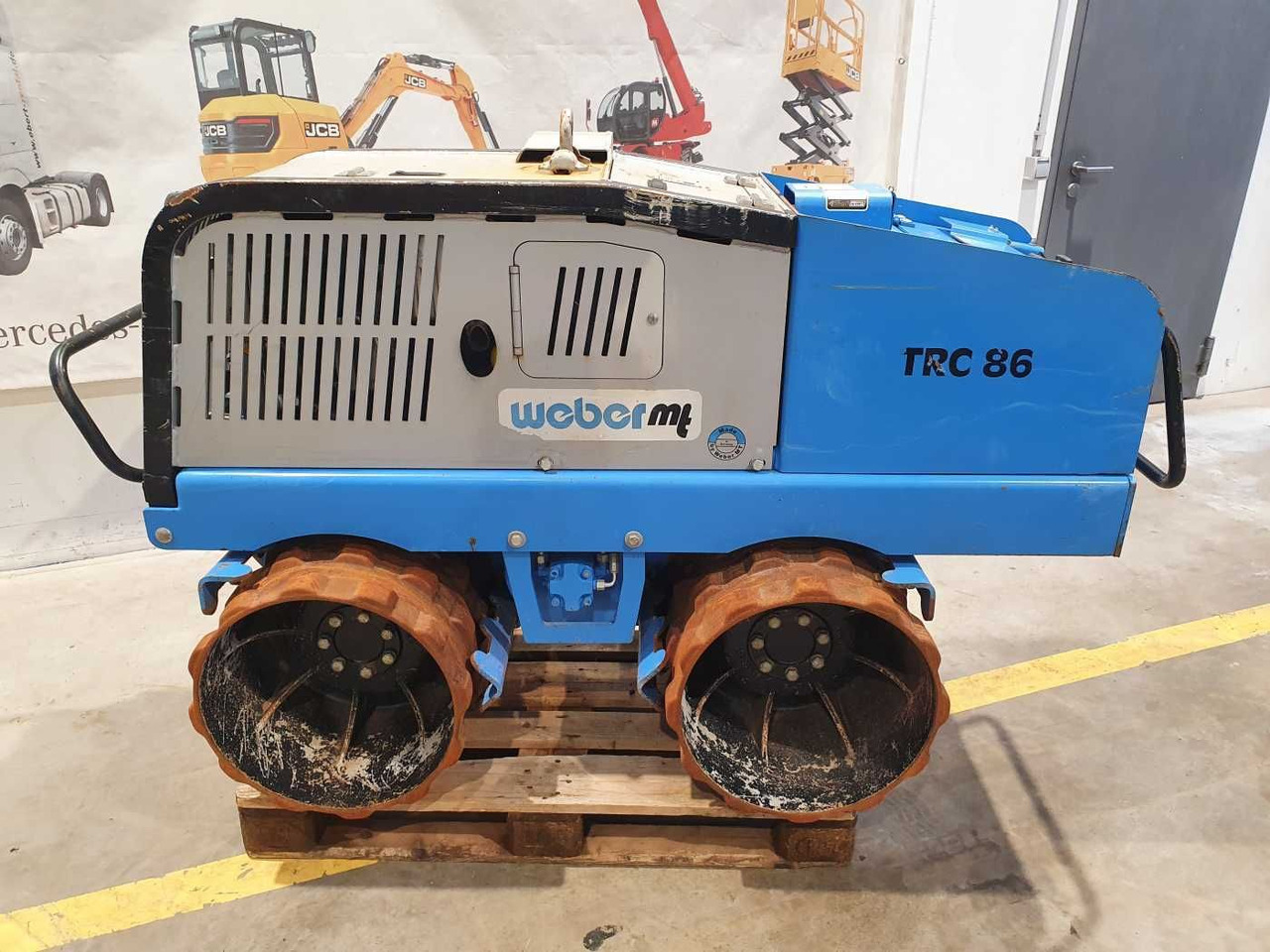 Weber TRC 86 Grabenwalze / 2020 / Funk / nur 112h - Mini roller: picture 3 Weber TRC 86 Grabenwalze / 2020 / Funk / nur 112h - Mini roller: picture 3
