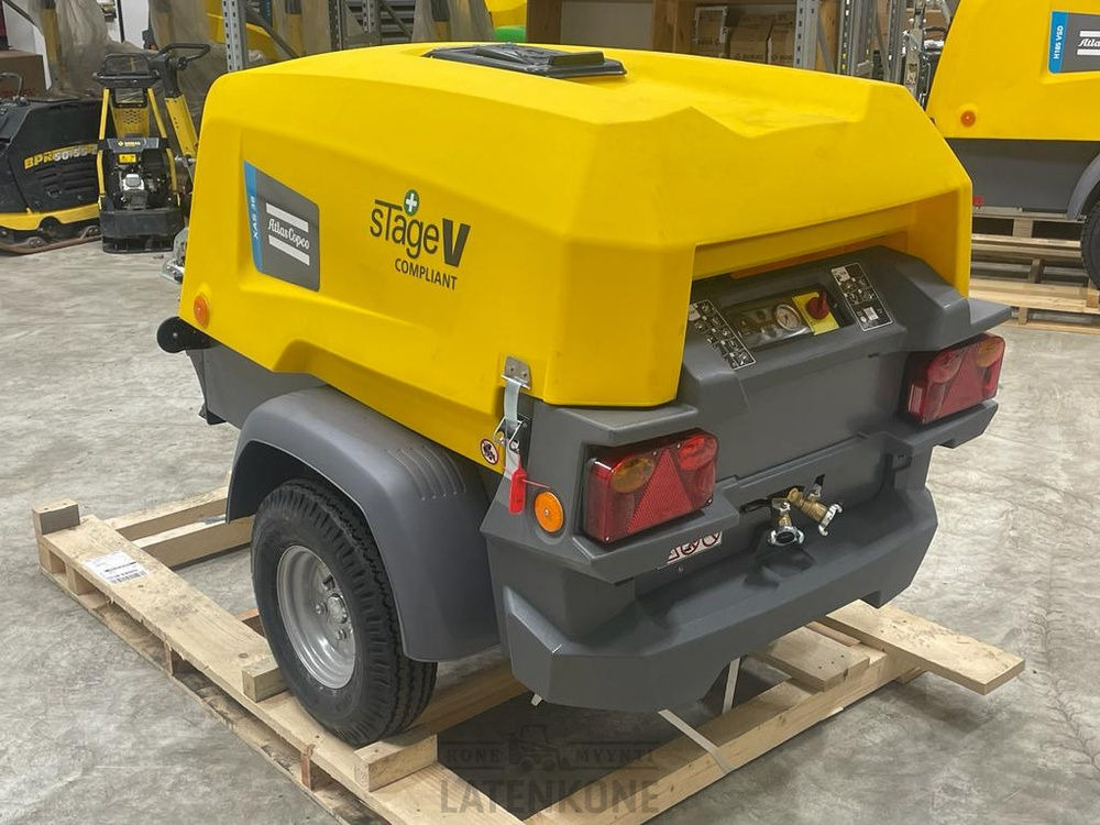 Atlas Copco XAS 38 StV Vaunukompressori UUSI - Air compressor: picture 4 Atlas Copco XAS 38 StV Vaunukompressori UUSI - Air compressor: picture 4