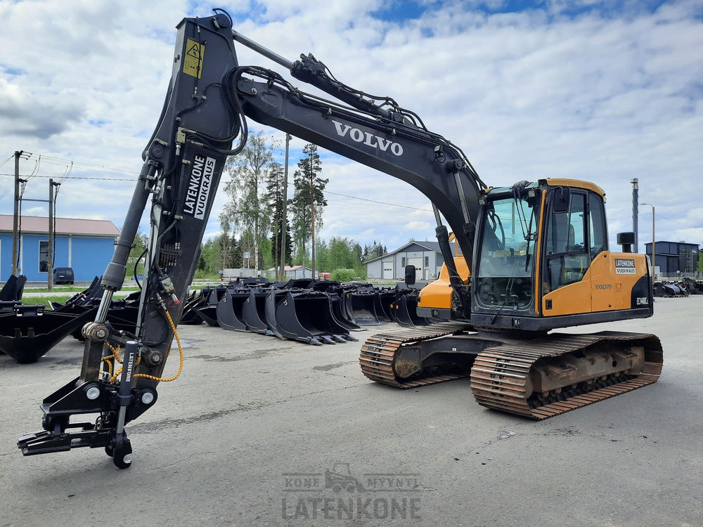 Volvo EC140CL telakaivinkone - Crawler excavator: picture 4 Volvo EC140CL telakaivinkone - Crawler excavator: picture 4