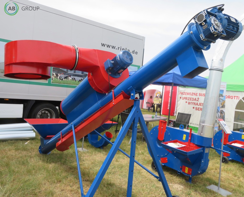 Graintec screw conveyor with cleaner PC 10 - Post-harvest equipment: picture 1 Graintec screw conveyor with cleaner PC 10 - Post-harvest equipment: picture 1