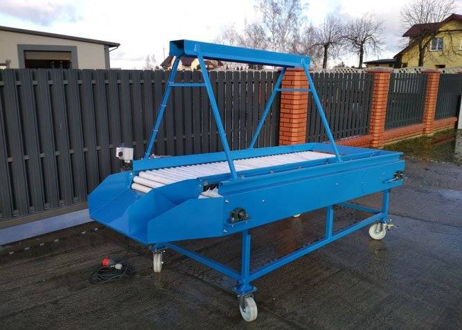Macius S-250 roller selection table - Post-harvest equipment: picture 2 Macius S-250 roller selection table - Post-harvest equipment: picture 2