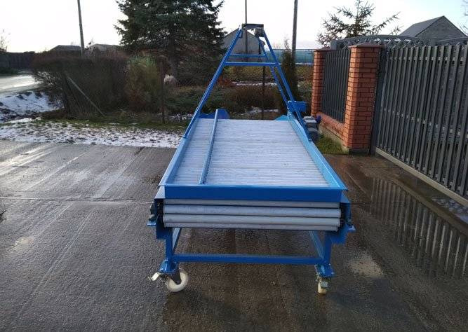 Macius S-250 roller selection table - Post-harvest equipment: picture 4 Macius S-250 roller selection table - Post-harvest equipment: picture 4