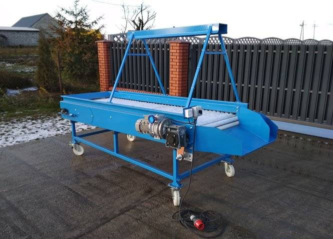 Macius S-250 roller selection table - Post-harvest equipment: picture 1 Macius S-250 roller selection table - Post-harvest equipment: picture 1