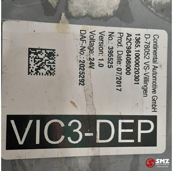 DAF Occ ECU VIC 3 regeleenheid DAF - ECU for Truck: picture 5 DAF Occ ECU VIC 3 regeleenheid DAF - ECU for Truck: picture 5