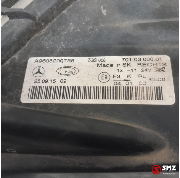 Mercedes-Benz Occ mistlicht rechts Mercedes - Fog light for Truck: picture 3 Mercedes-Benz Occ mistlicht rechts Mercedes - Fog light for Truck: picture 3