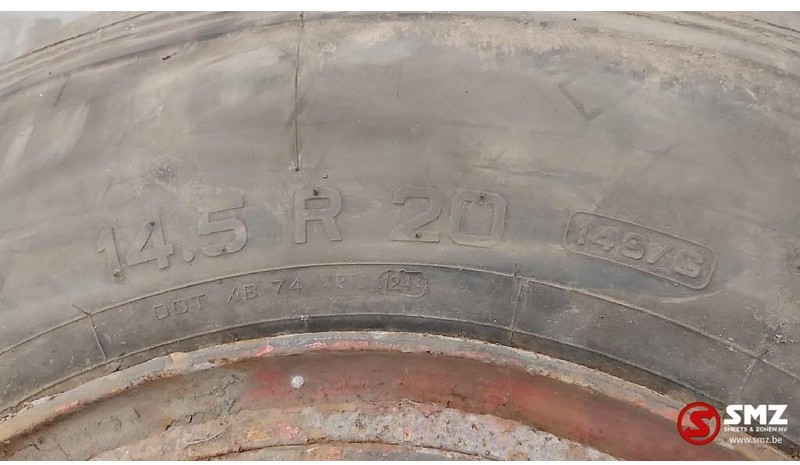 Tire for Truck Pirelli Occ Band 14.5R20 Pirelli Pista22: picture 7