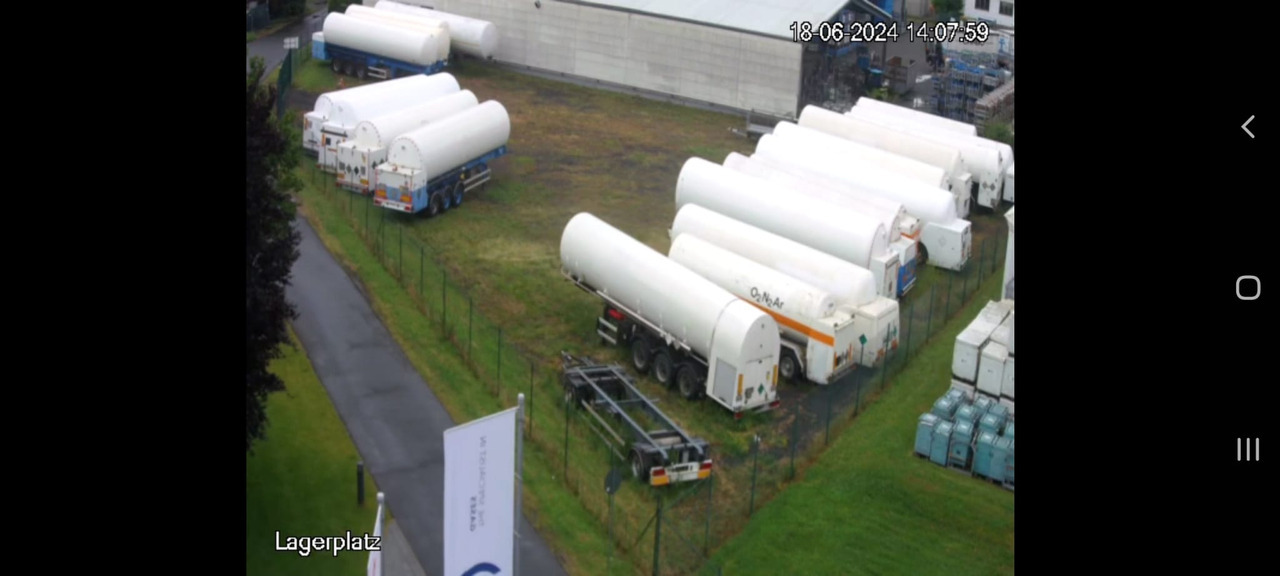 Tank semi-trailer Aurepa Gas tank cryogenic semi-trailer used for oxygen, nitrogen, argon: picture 9