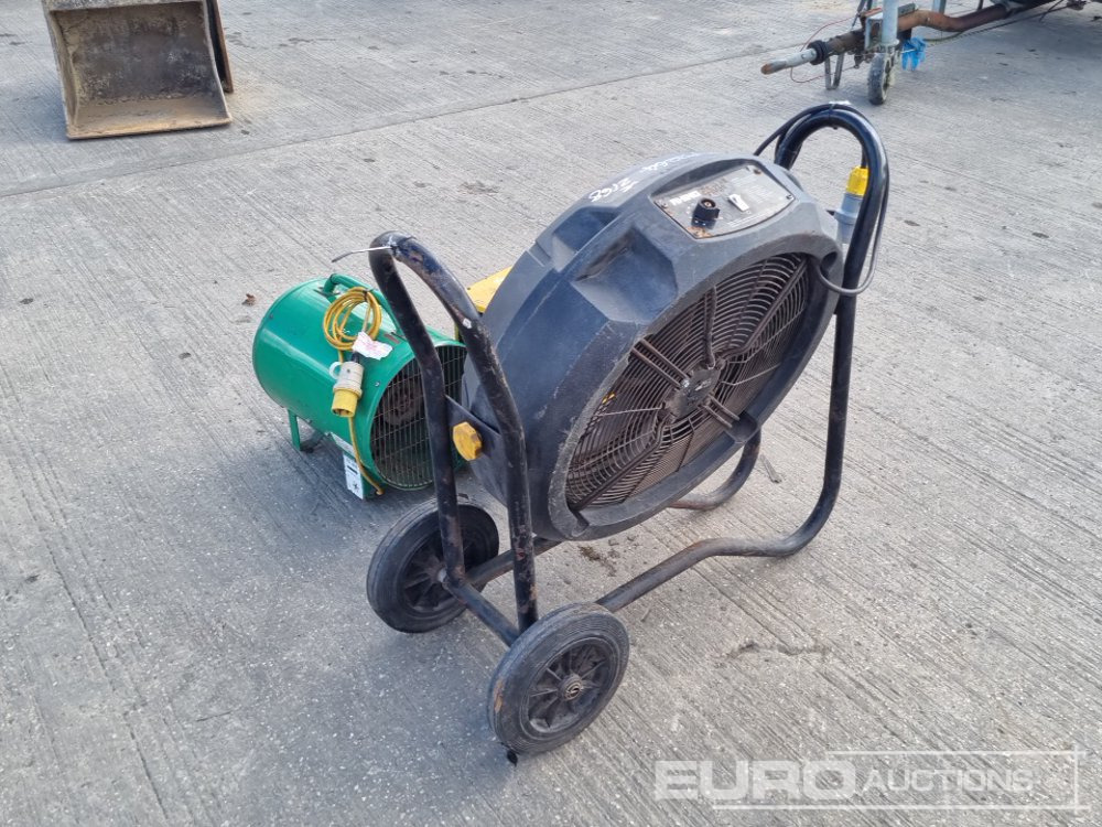 110Volt Fan Heater (2 of), 110Volt Industrial Fan - Construction equipment: picture 3 110Volt Fan Heater (2 of), 110Volt Industrial Fan - Construction equipment: picture 3