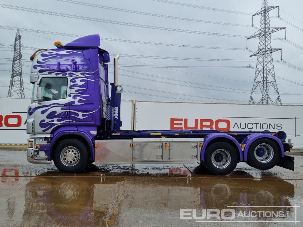 2007 Scania R560 - Hook lift truck: picture 2 2007 Scania R560 - Hook lift truck: picture 2