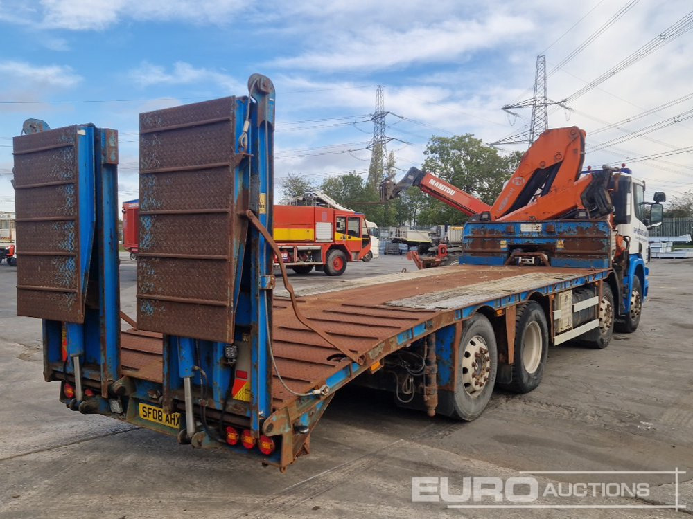 2008 Scania P340 - Autotransporter truck, Crane truck: picture 5 2008 Scania P340 - Autotransporter truck, Crane truck: picture 5