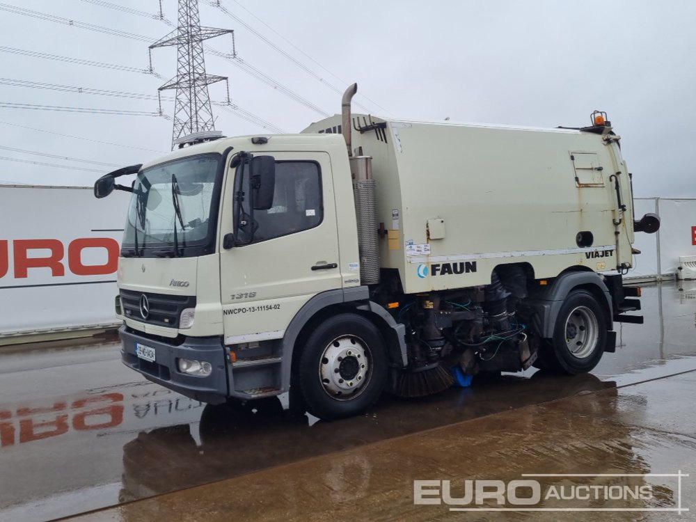 2009 Mercedes Atego 1318 - Road sweeper: picture 1 2009 Mercedes Atego 1318 - Road sweeper: picture 1