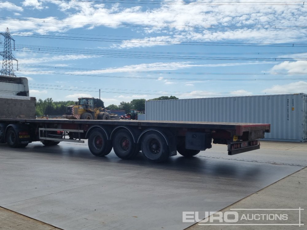 2011 SDC Trailers Tri Axle Flatbed Trailer - Dropside/ Flatbed semi-trailer: picture 3 2011 SDC Trailers Tri Axle Flatbed Trailer - Dropside/ Flatbed semi-trailer: picture 3