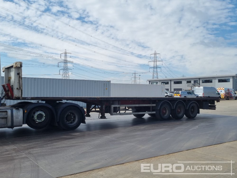 2011 SDC Trailers Tri Axle Flatbed Trailer - Dropside/ Flatbed semi-trailer: picture 1 2011 SDC Trailers Tri Axle Flatbed Trailer - Dropside/ Flatbed semi-trailer: picture 1