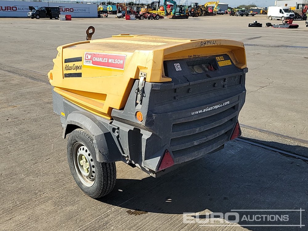 2012 Atlas Copco XAS37 - Air compressor: picture 3 2012 Atlas Copco XAS37 - Air compressor: picture 3