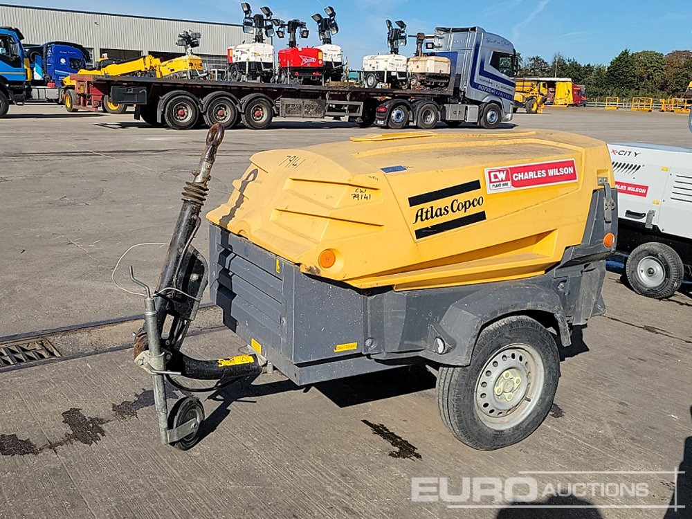2012 Atlas Copco XAS37 - Air compressor: picture 1 2012 Atlas Copco XAS37 - Air compressor: picture 1