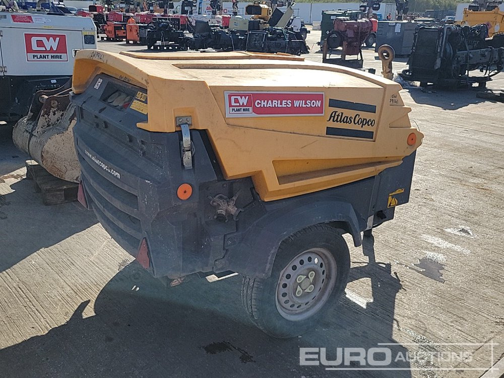 2012 Atlas Copco XAS37 - Air compressor: picture 5 2012 Atlas Copco XAS37 - Air compressor: picture 5