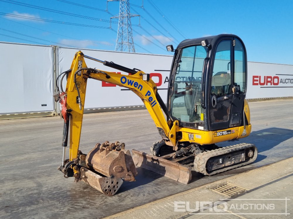 2012 JCB 8018 - Mini excavator: picture 1 2012 JCB 8018 - Mini excavator: picture 1