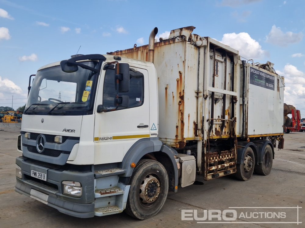 2012 Mercedes 1824 - Garbage truck: picture 1 2012 Mercedes 1824 - Garbage truck: picture 1