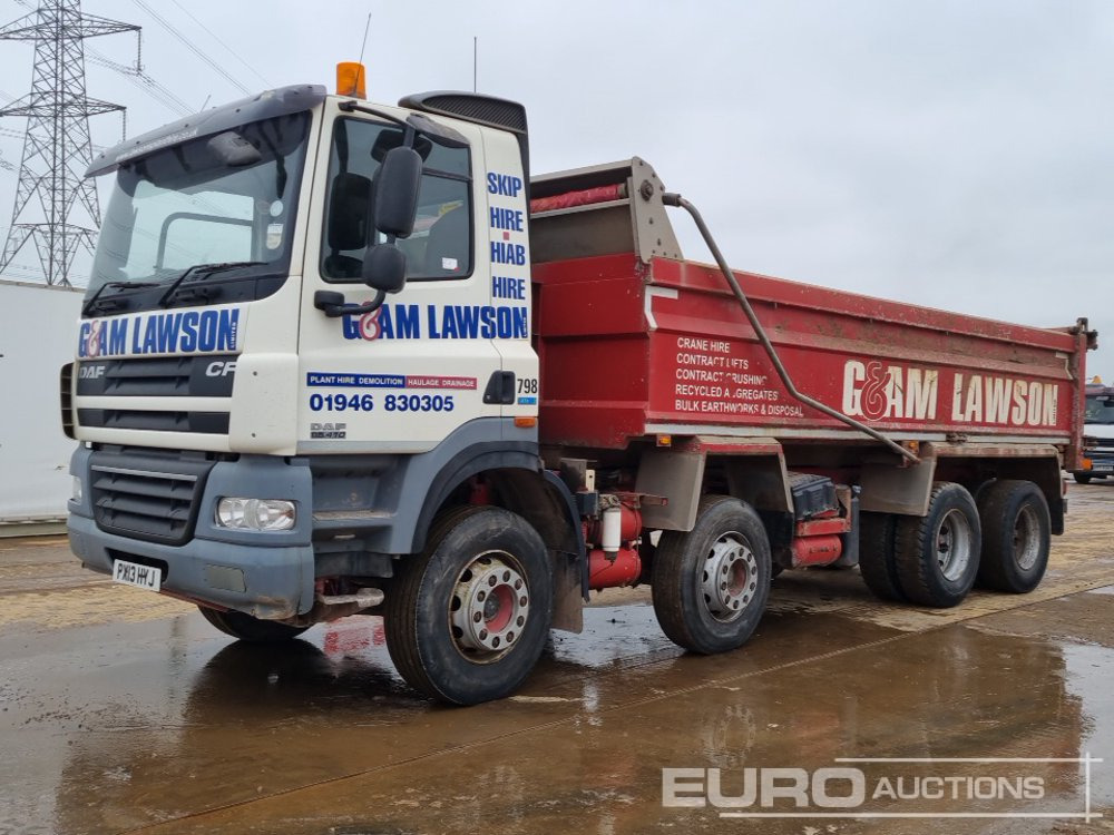 2013 DAF CF85.410 - Tipper: picture 1 2013 DAF CF85.410 - Tipper: picture 1