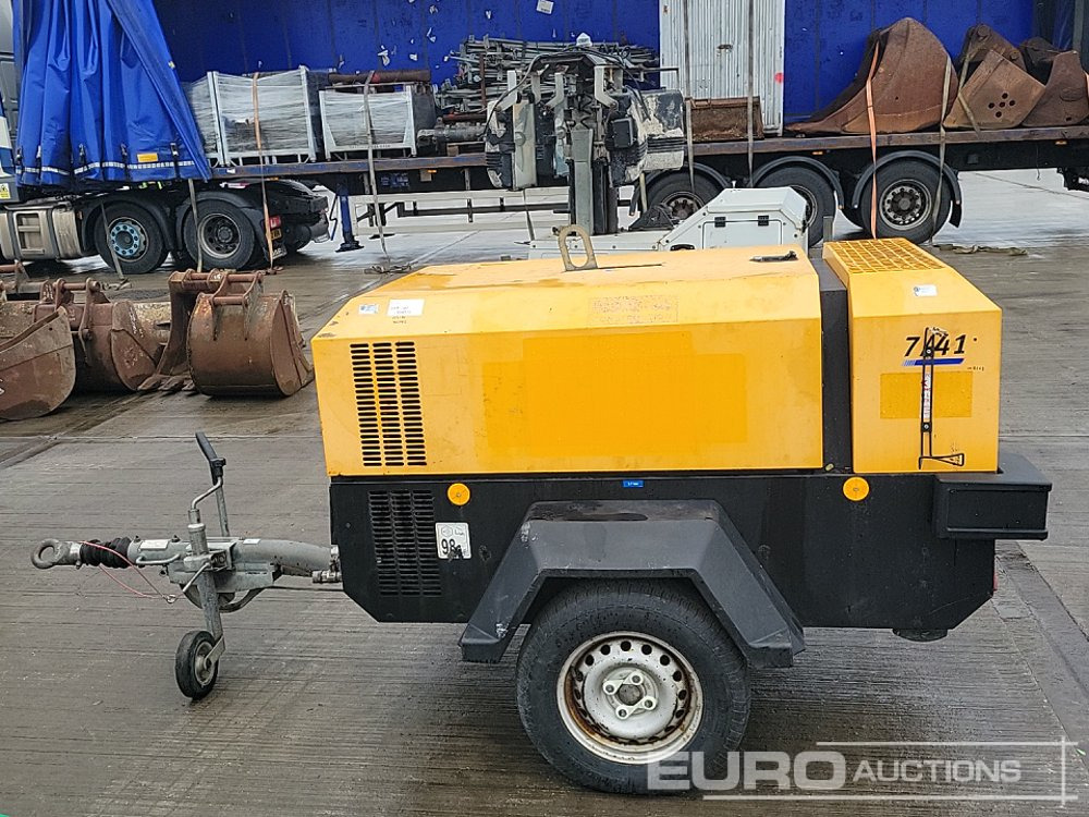 2013 Doosan 741 - Air compressor: picture 2 2013 Doosan 741 - Air compressor: picture 2