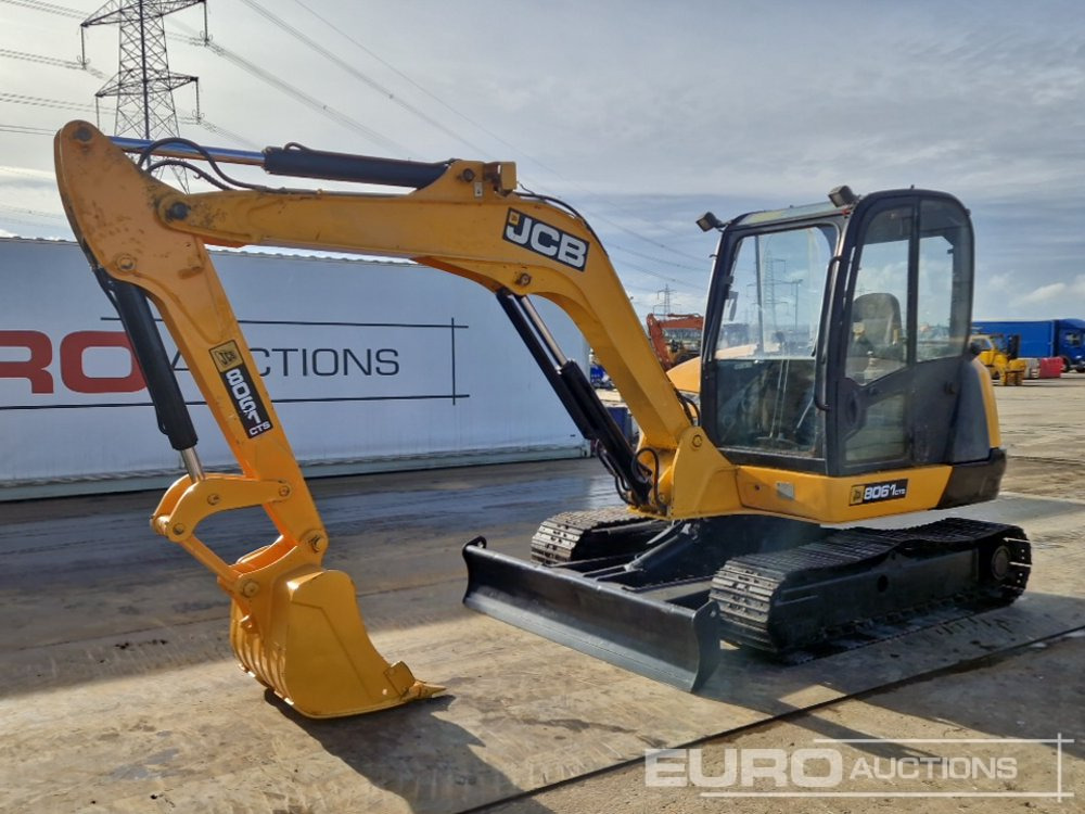 2013 JCB 8061 - Mini excavator: picture 1 2013 JCB 8061 - Mini excavator: picture 1
