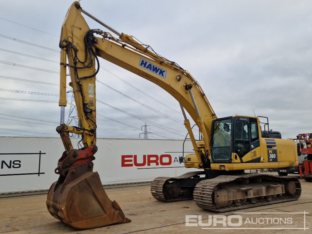 2013 Komatsu PC360LC-10 - Crawler excavator: picture 1 2013 Komatsu PC360LC-10 - Crawler excavator: picture 1