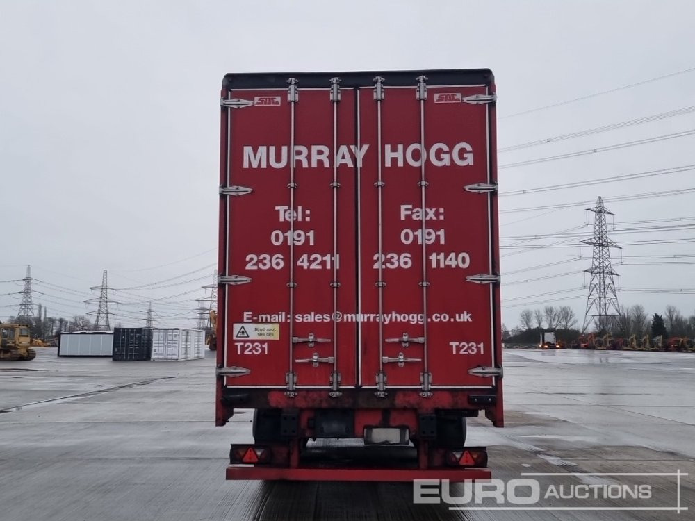 2013 SDC Tri Axle Curtainsider Trailer - Curtainsider semi-trailer: picture 4 2013 SDC Tri Axle Curtainsider Trailer - Curtainsider semi-trailer: picture 4