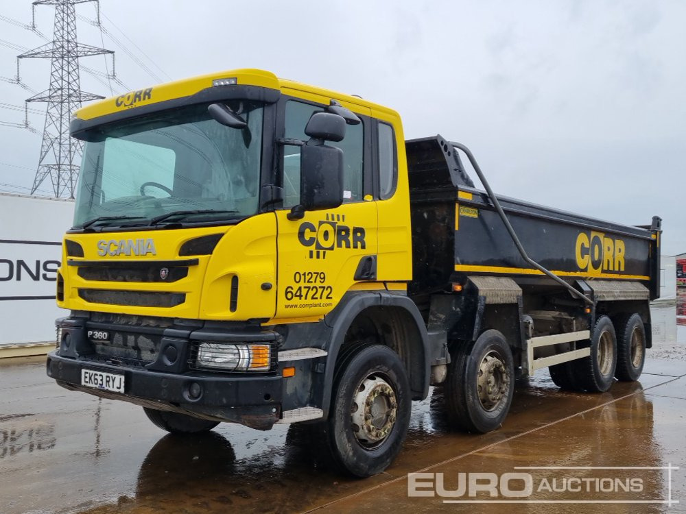 2013 Scania P360 - Tipper: picture 1 2013 Scania P360 - Tipper: picture 1