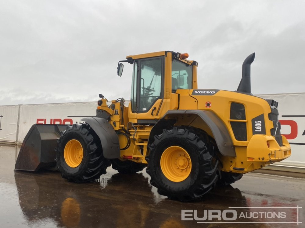 2013 Volvo L60G - Wheel loader: picture 3 2013 Volvo L60G - Wheel loader: picture 3