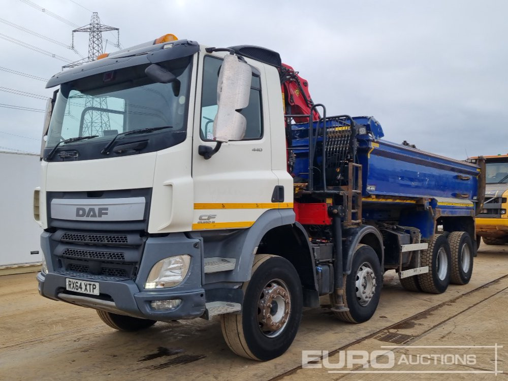 2014 DAF CF440 - Tipper, Crane truck: picture 1 2014 DAF CF440 - Tipper, Crane truck: picture 1