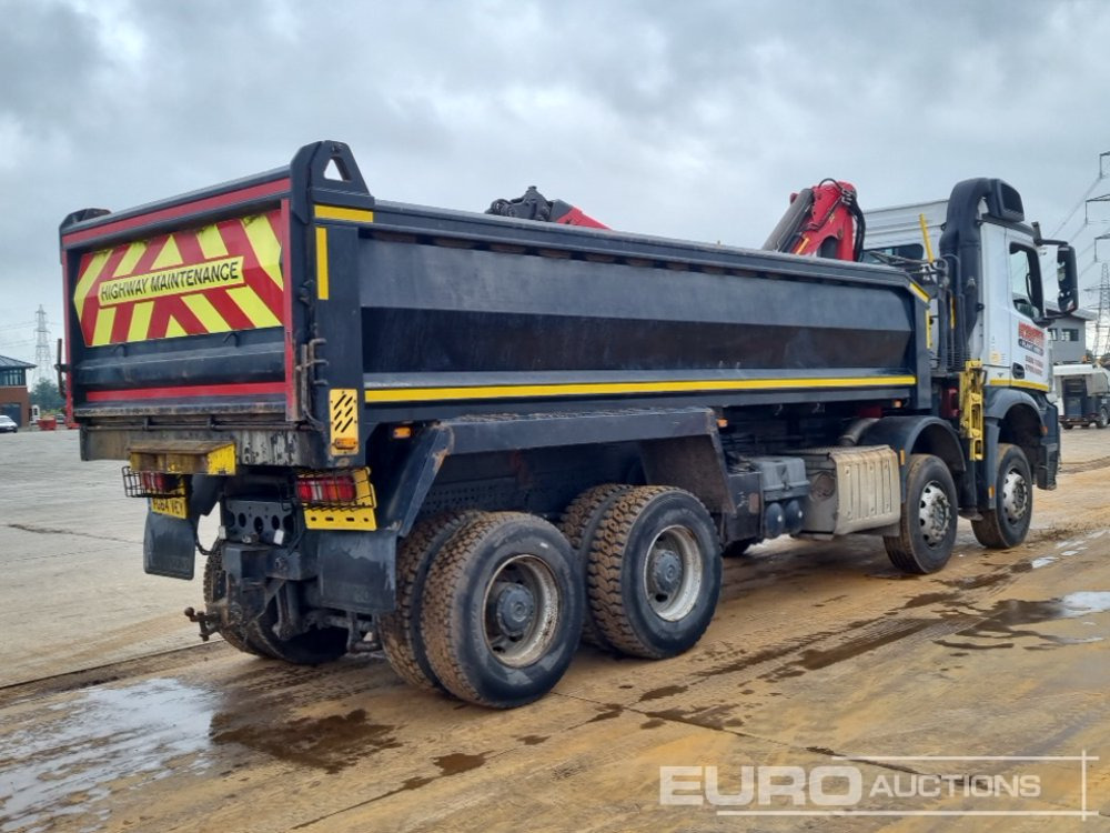 2014 Mercedes Arocs 3240 - Tipper, Crane truck: picture 5 2014 Mercedes Arocs 3240 - Tipper, Crane truck: picture 5
