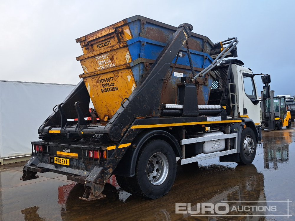2015 DAF LF220 - Skip loader truck: picture 5 2015 DAF LF220 - Skip loader truck: picture 5