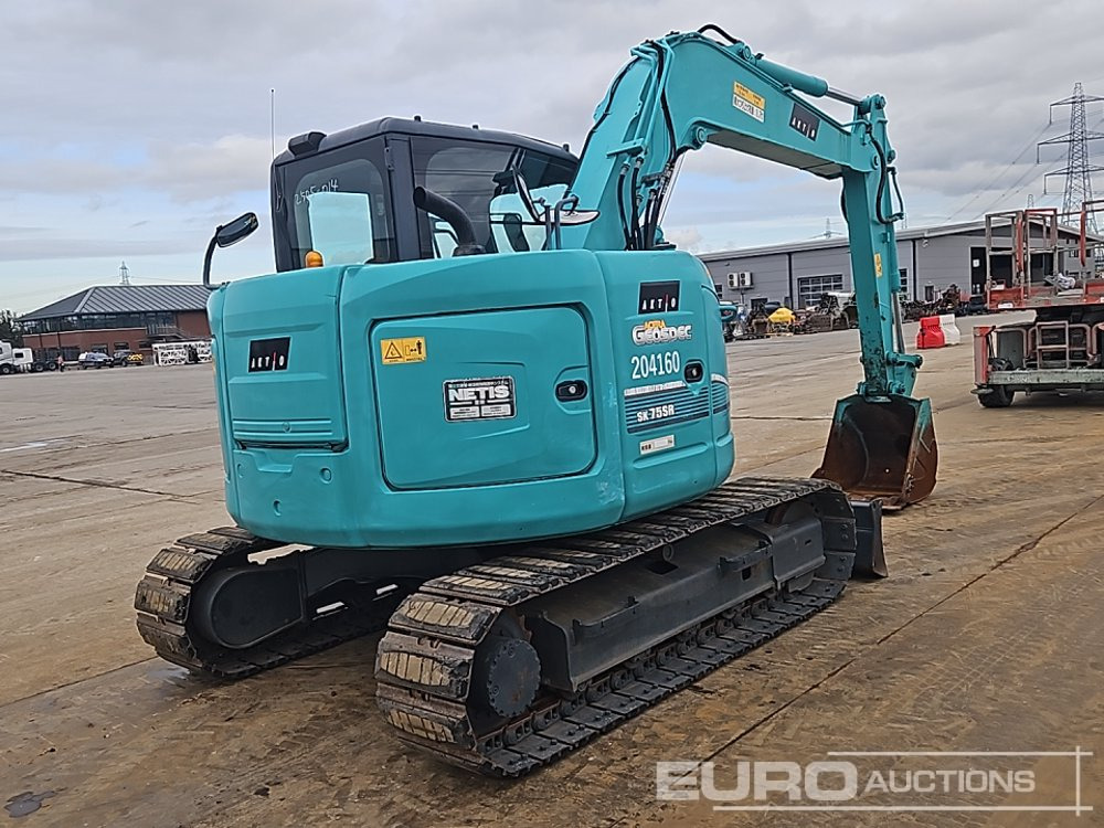 2015 Kobelco SK75SR-3 - Mini excavator: picture 5 2015 Kobelco SK75SR-3 - Mini excavator: picture 5
