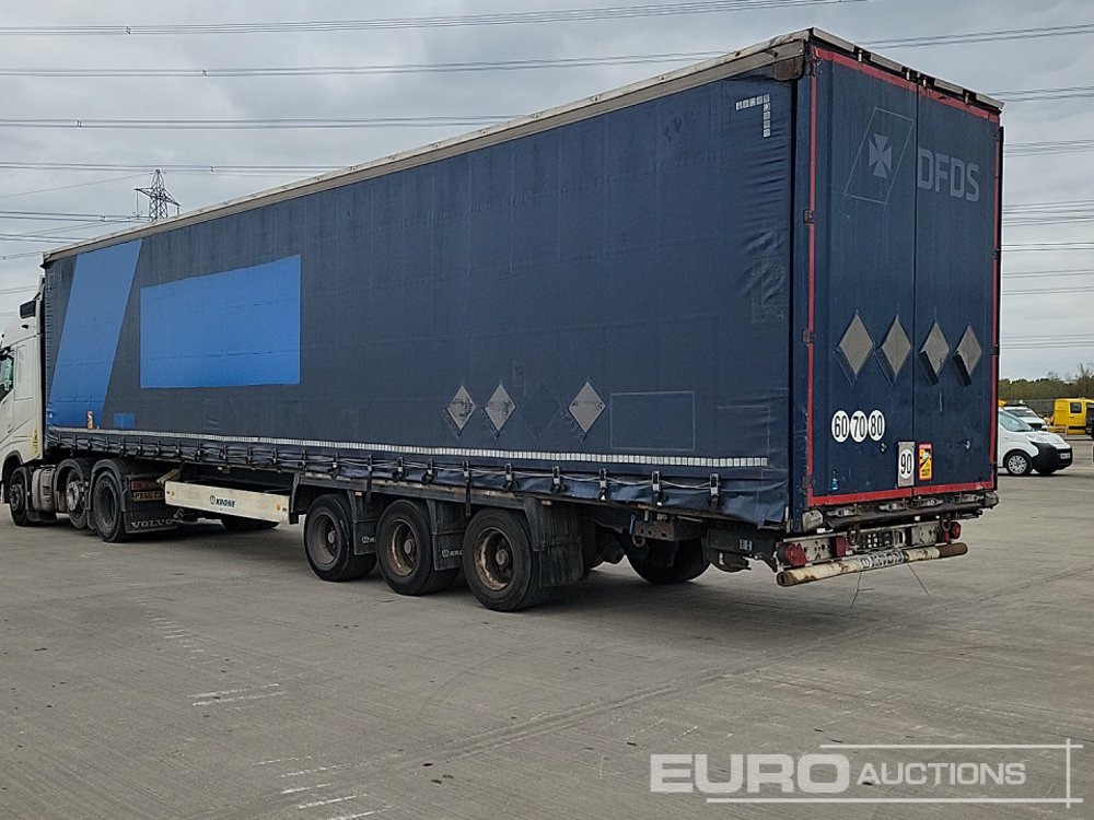 2015 Krone SD - Curtainsider semi-trailer: picture 3 2015 Krone SD - Curtainsider semi-trailer: picture 3