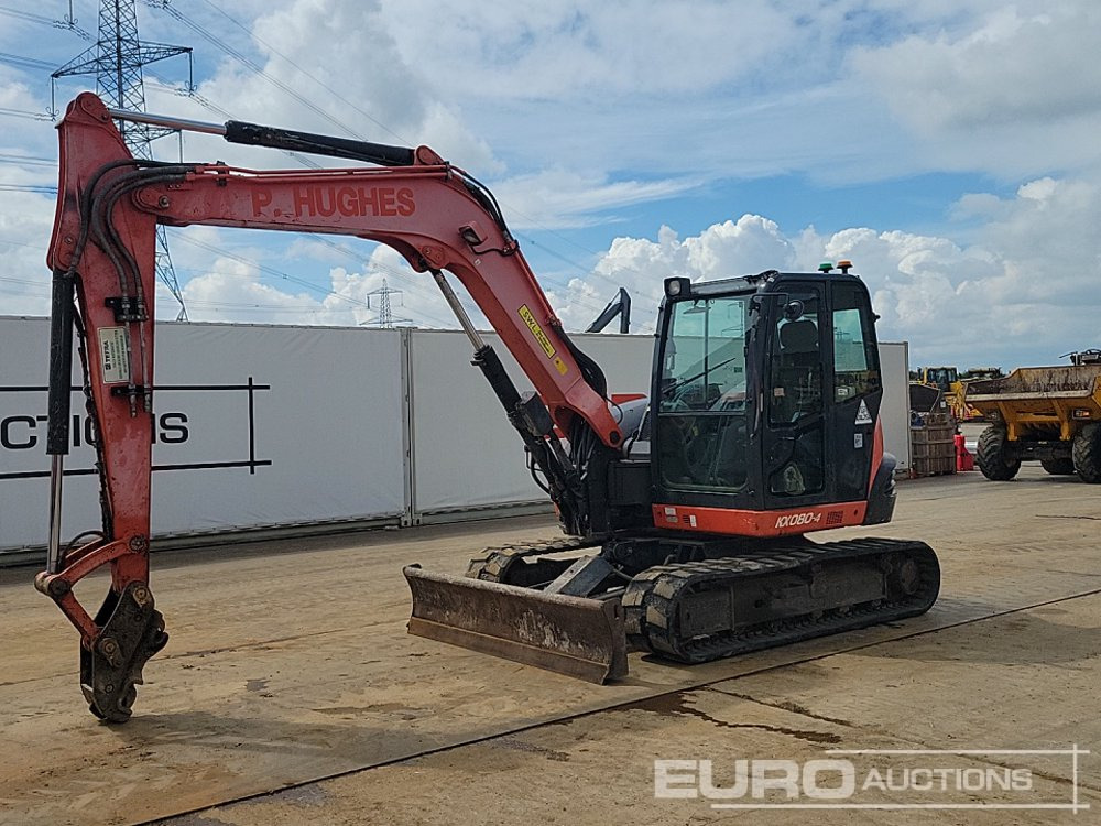 2015 Kubota KX080-4 - Mini excavator: picture 1 2015 Kubota KX080-4 - Mini excavator: picture 1