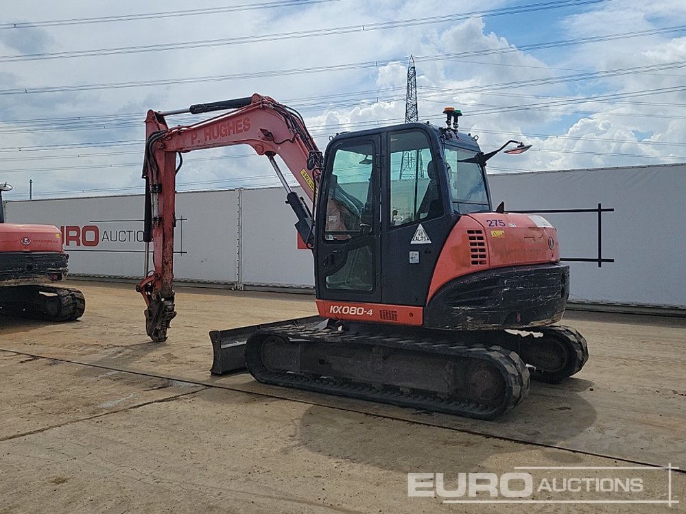 2015 Kubota KX080-4 - Mini excavator: picture 3 2015 Kubota KX080-4 - Mini excavator: picture 3