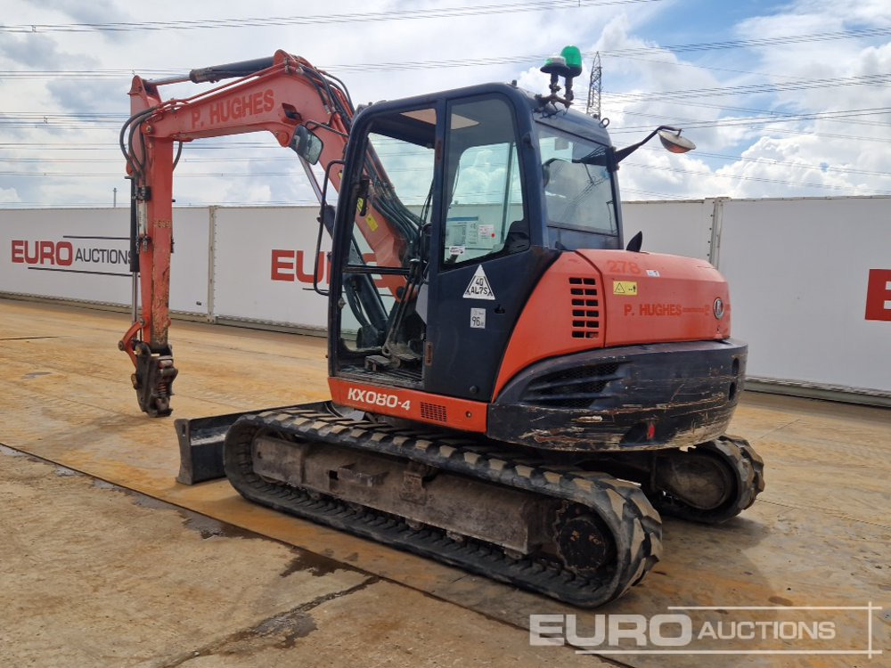 2015 Kubota KX080-4 - Mini excavator: picture 3 2015 Kubota KX080-4 - Mini excavator: picture 3