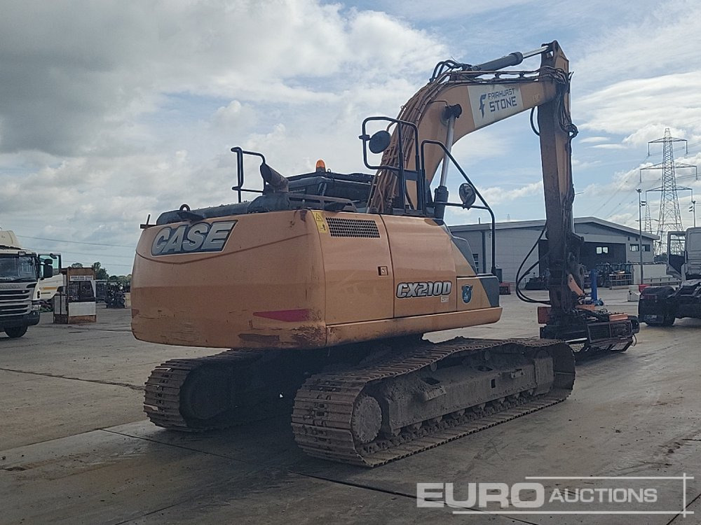 2016 Case CX210D - Crawler excavator: picture 5 2016 Case CX210D - Crawler excavator: picture 5