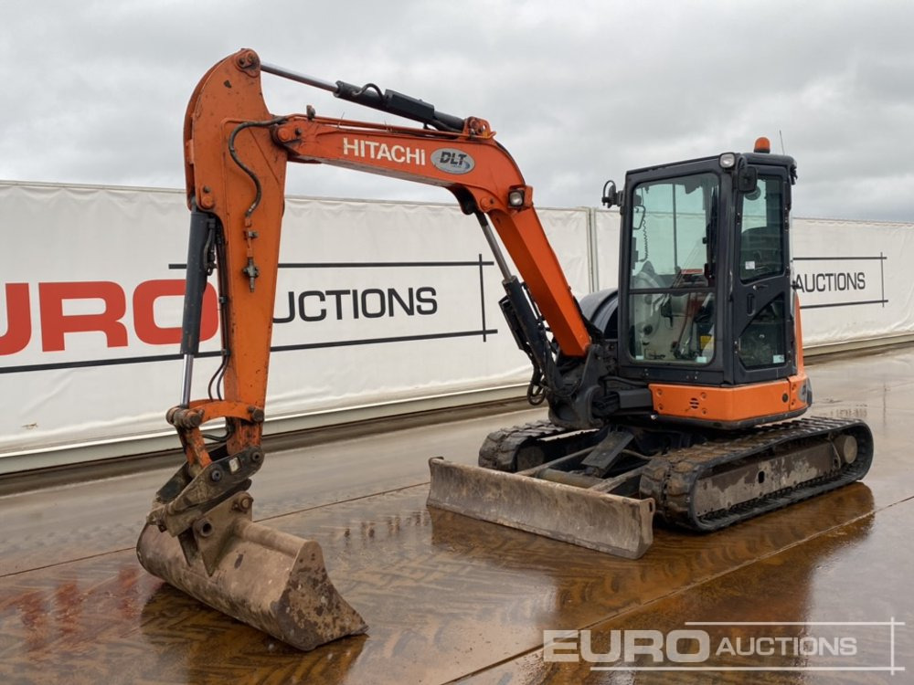 2016 Hitachi ZX55U-5A CLR - Mini excavator: picture 1 2016 Hitachi ZX55U-5A CLR - Mini excavator: picture 1