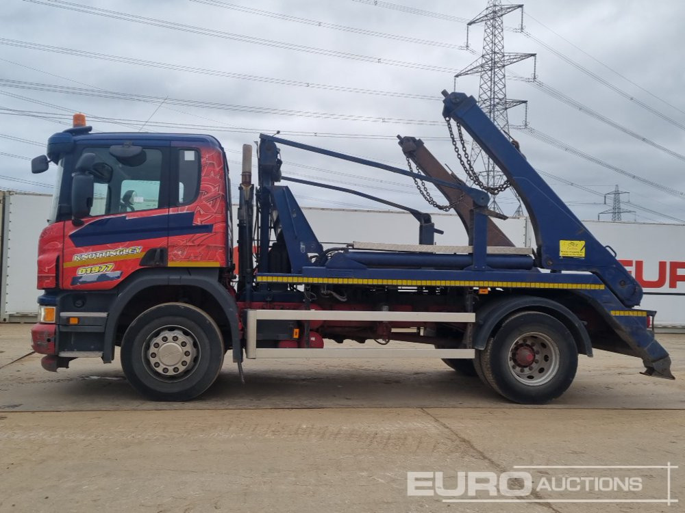 2016 Scania P250 - Skip loader truck: picture 2 2016 Scania P250 - Skip loader truck: picture 2