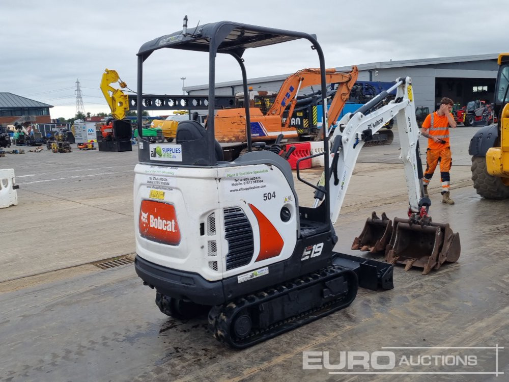 2017 Bobcat E19 - Mini excavator: picture 5 2017 Bobcat E19 - Mini excavator: picture 5