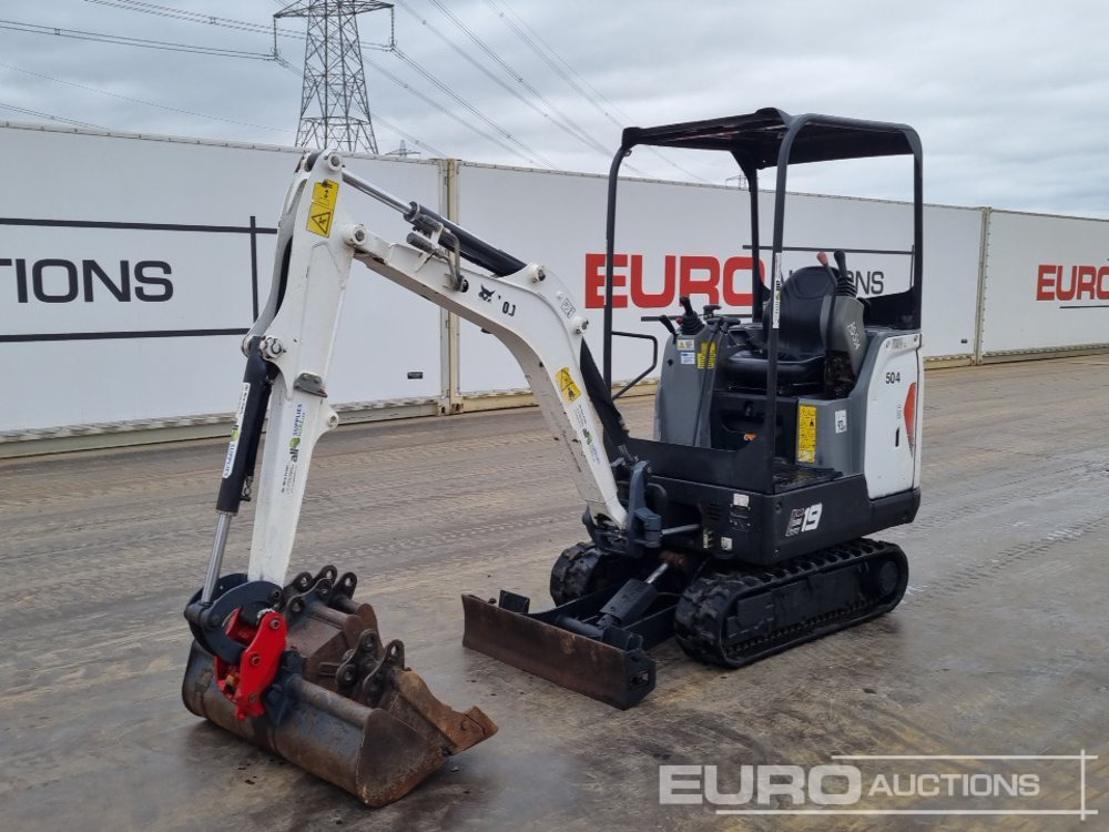 2017 Bobcat E19 - Mini excavator: picture 1 2017 Bobcat E19 - Mini excavator: picture 1