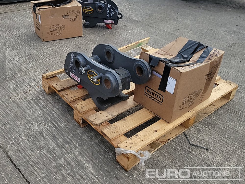 2017 Strickland Hydraulic Double Lock QH 60mm Pin to suit 10 Ton Excavator, Fitting Kit - Quick coupler: picture 3 2017 Strickland Hydraulic Double Lock QH 60mm Pin to suit 10 Ton Excavator, Fitting Kit - Quick coupler: picture 3